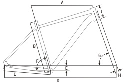 Ideal Ezigo 28" Touring Bike Geometry